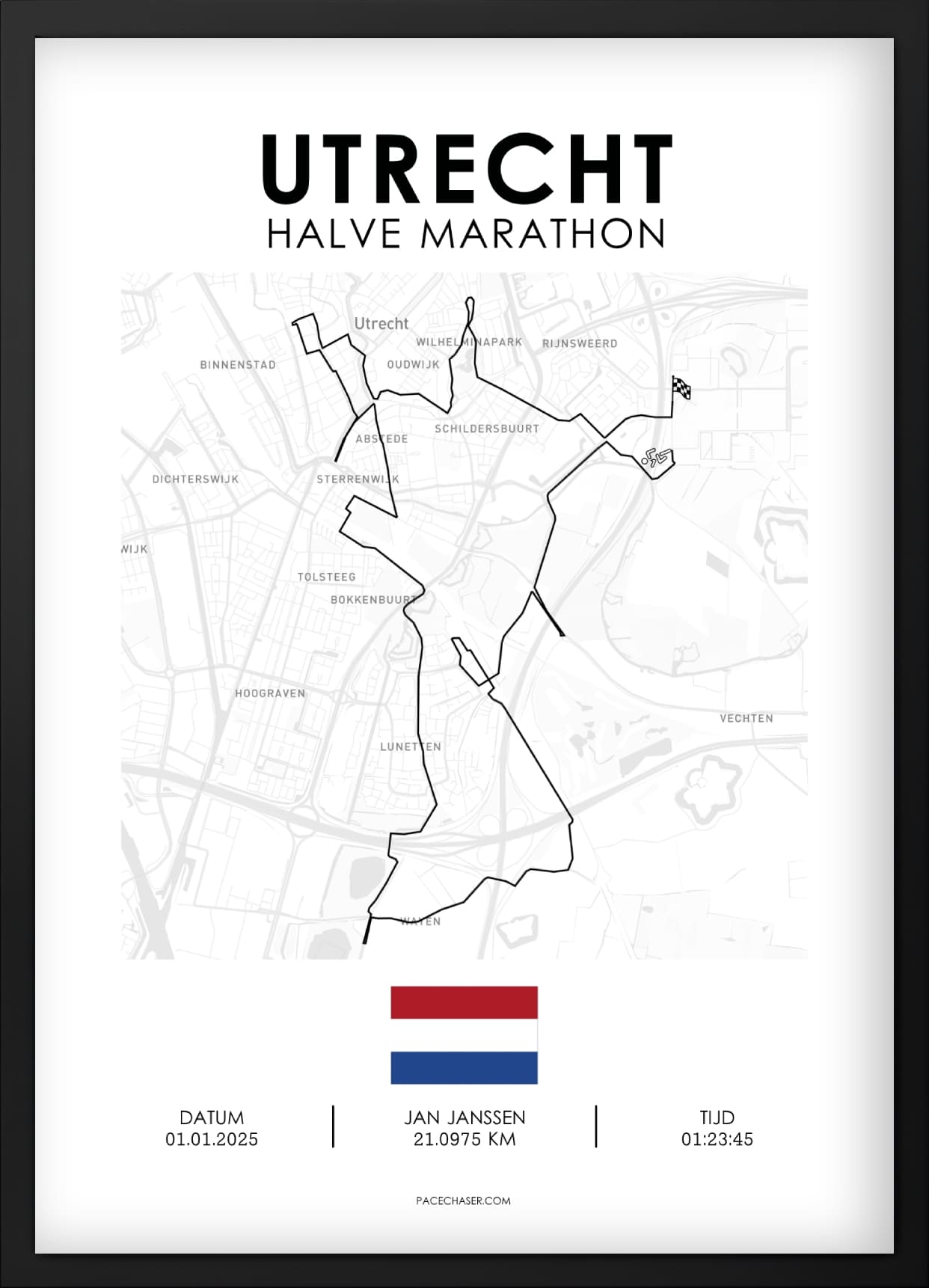 Utrecht Half Marathon Poster