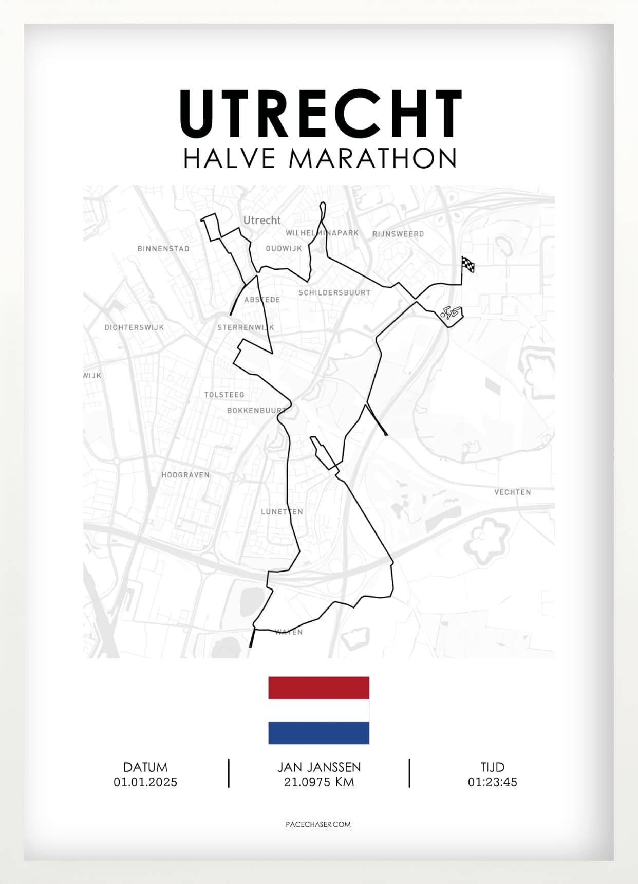 Utrecht Half Marathon Poster