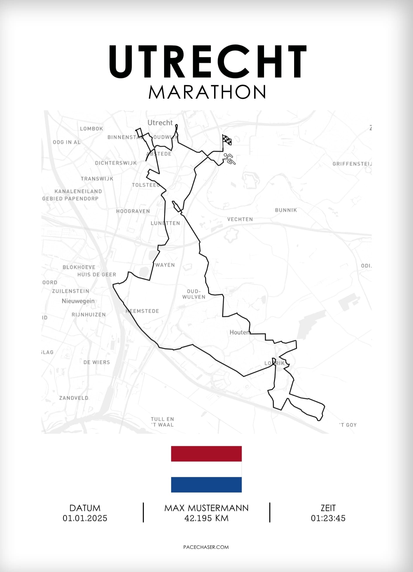Utrecht Marathon Poster