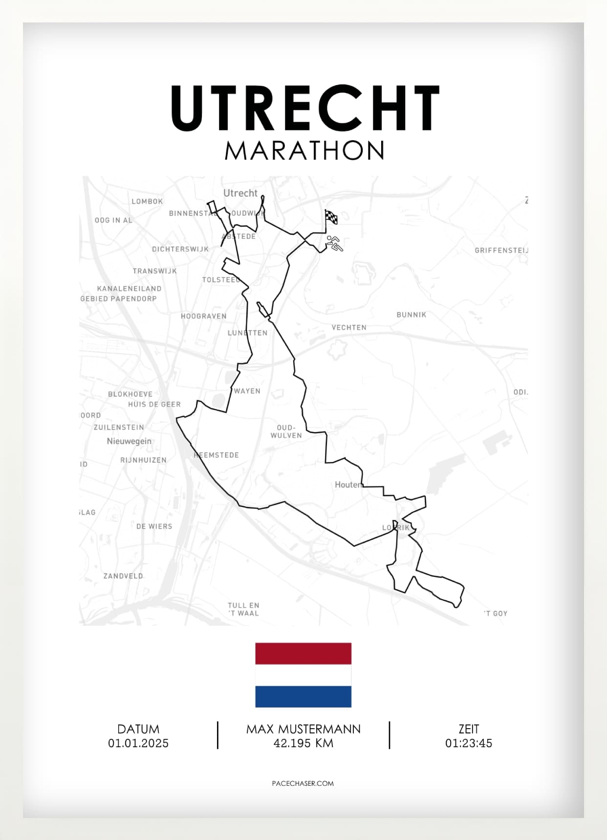 Utrecht Marathon Poster