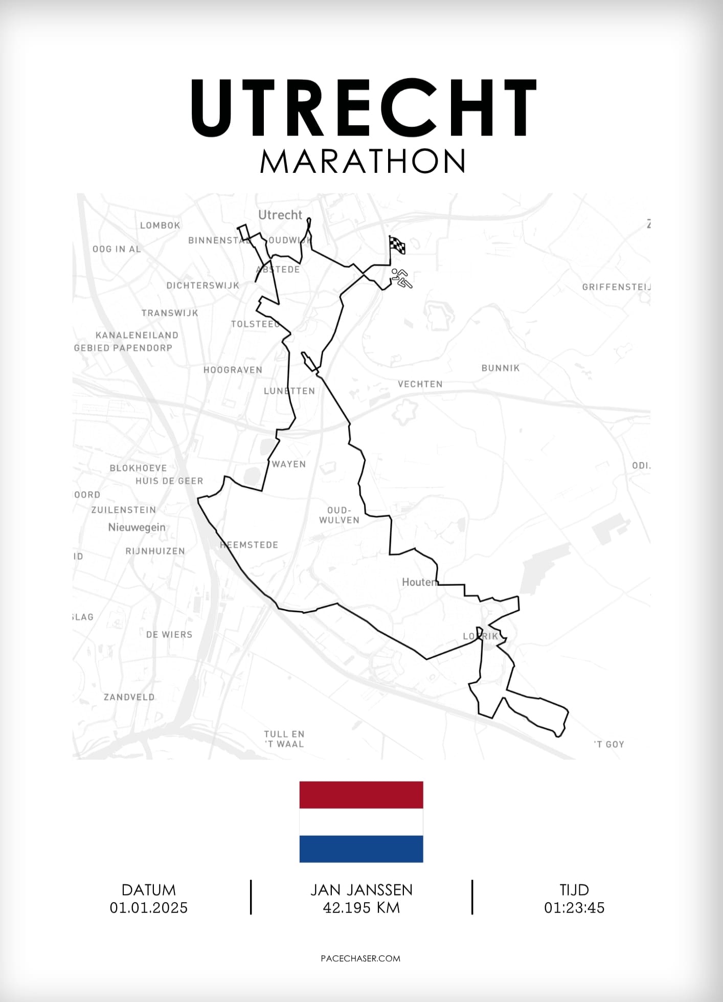 Utrecht Marathon Poster
