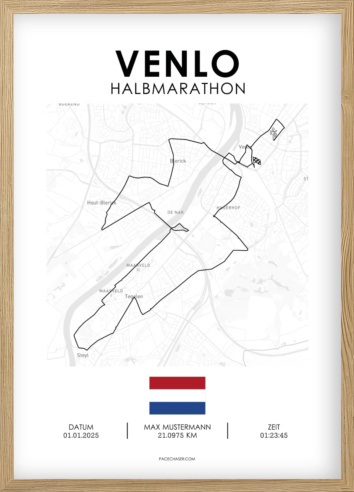 Halbmarathon Venlo Poster