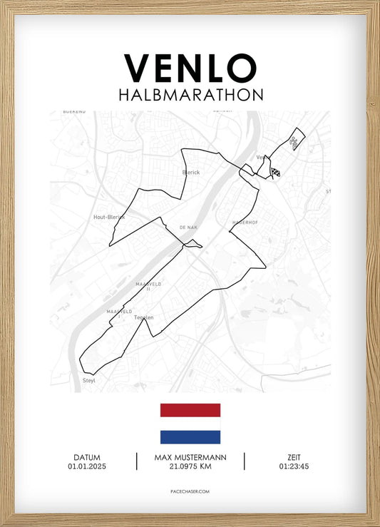 Halbmarathon Venlo Poster