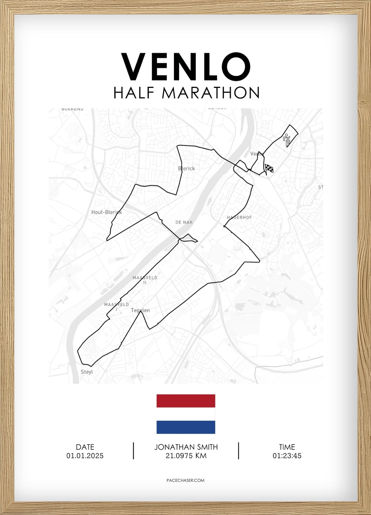 Halbmarathon Venlo Poster