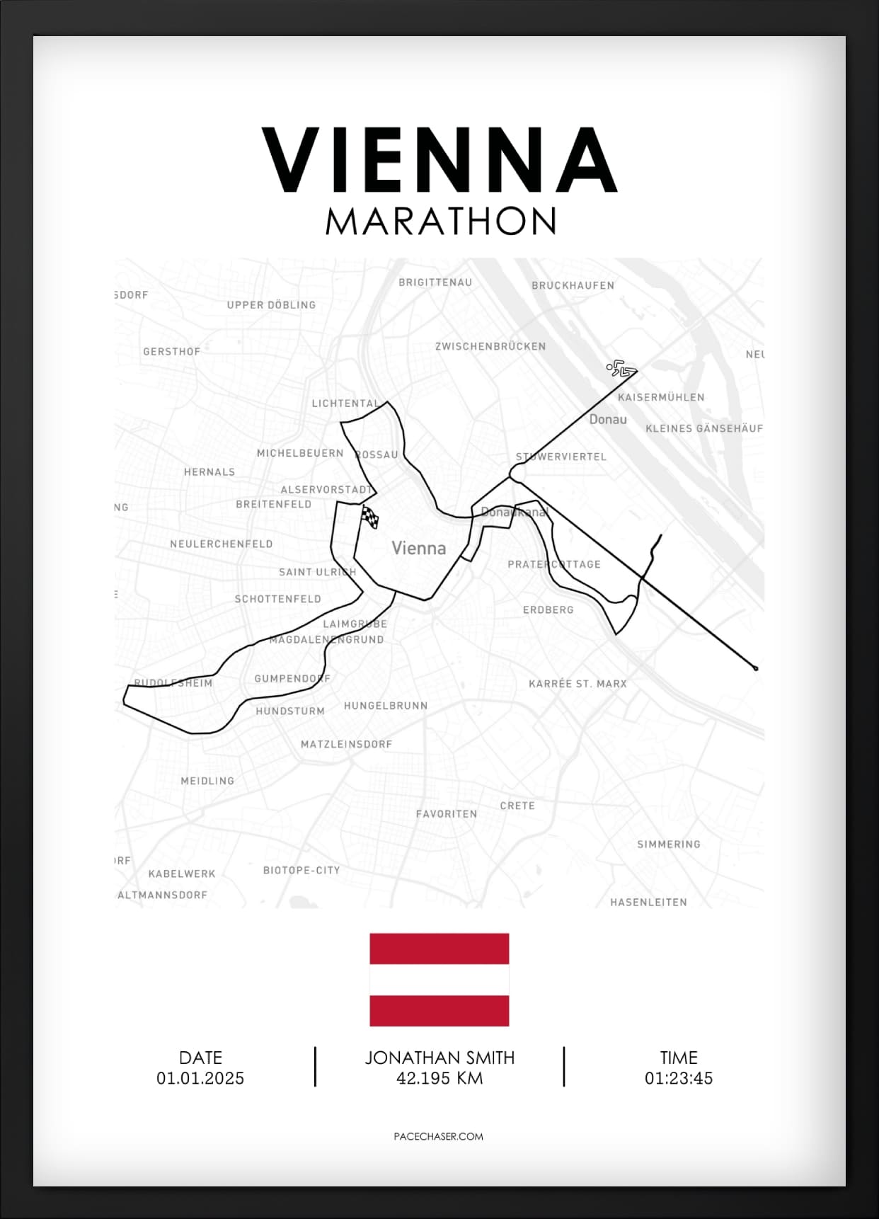Marathon Wien Poster