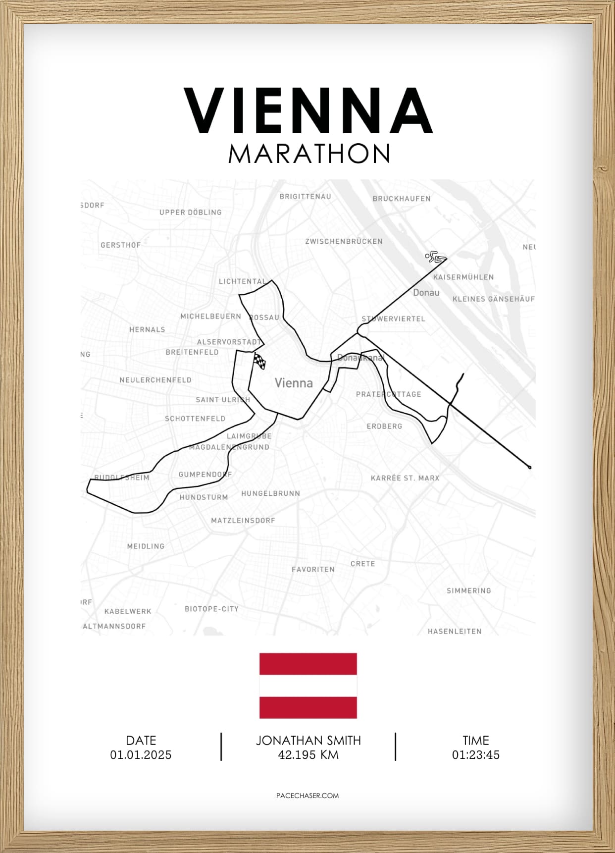 Marathon Wien Poster