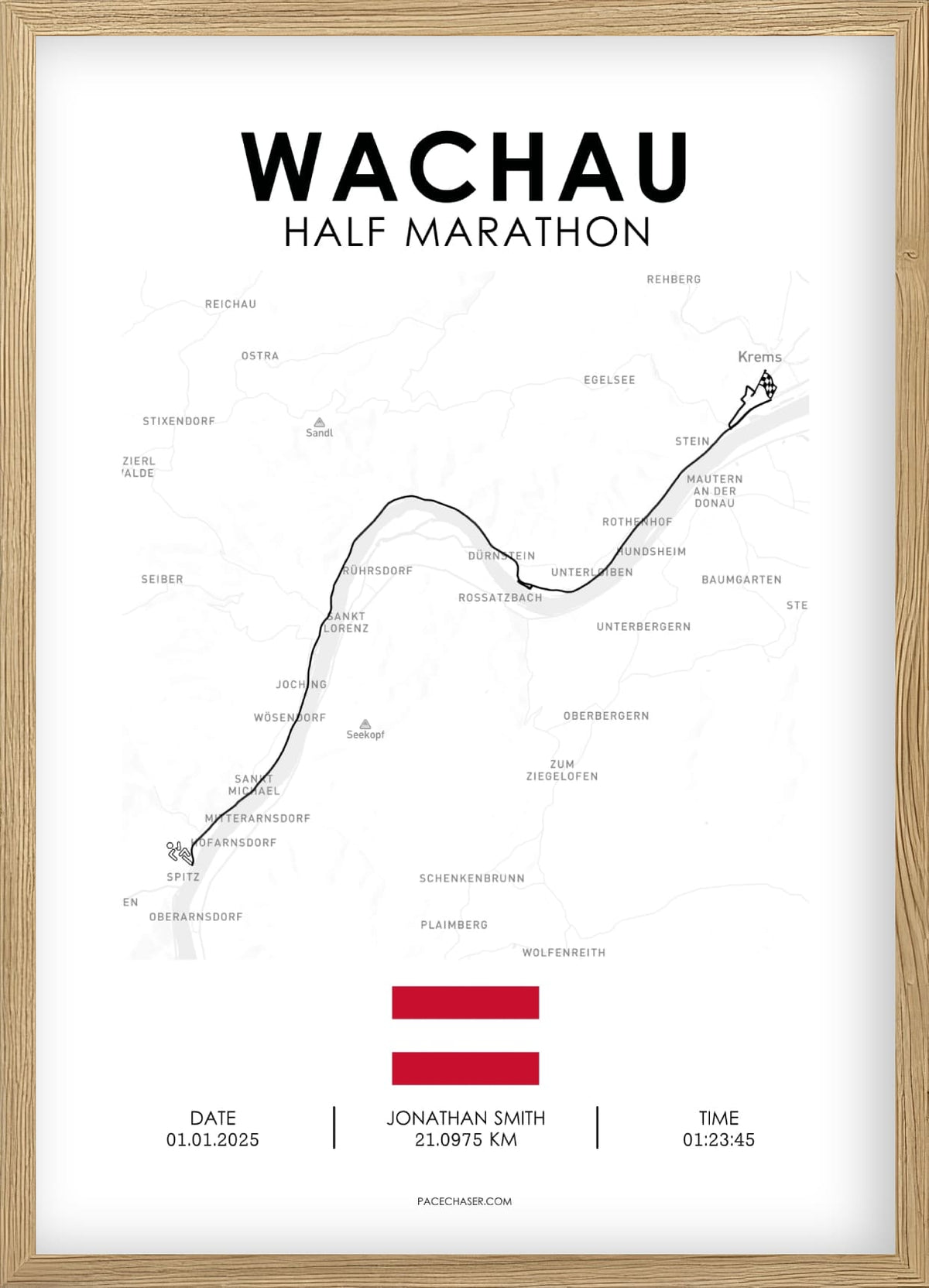 Halbmarathon Wachau Poster