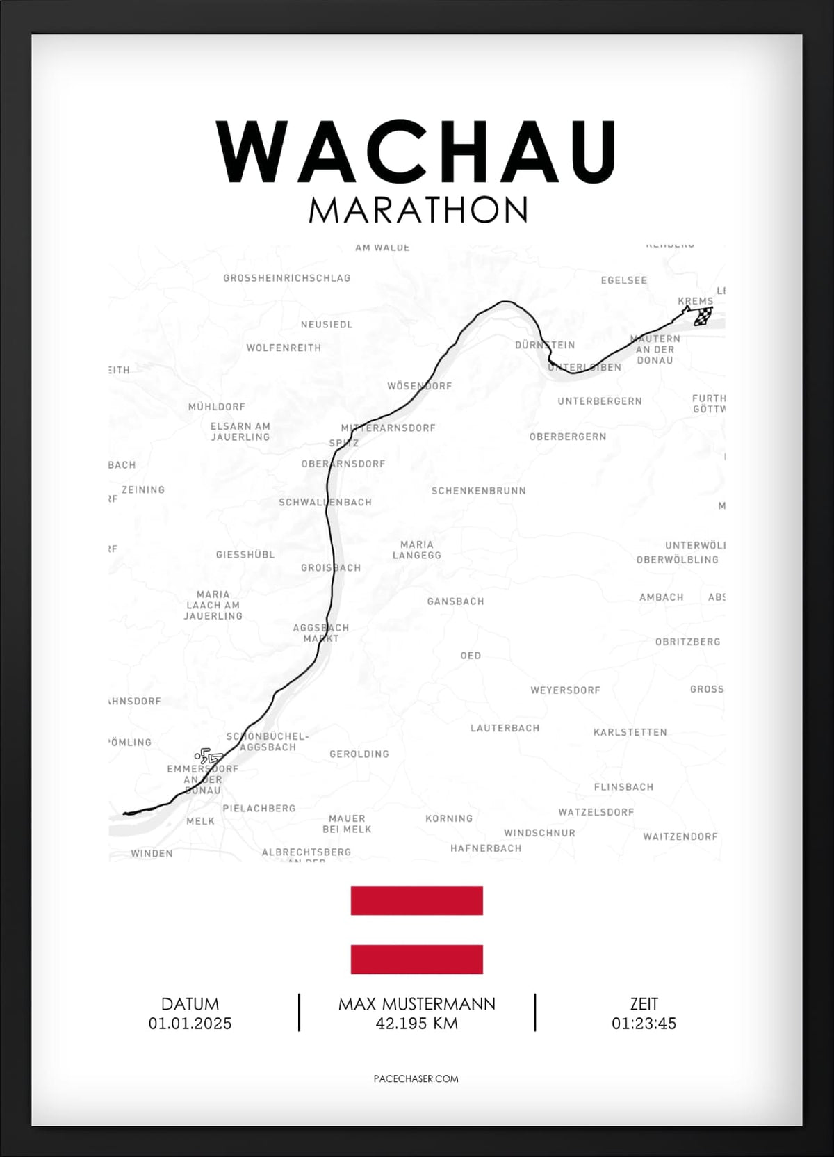 Marathon Wachau Poster