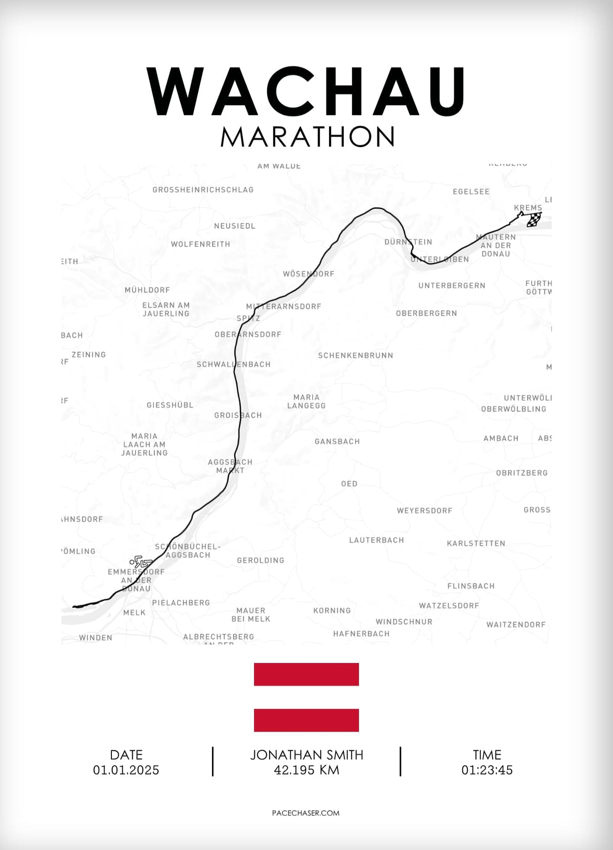 Marathon Wachau Poster