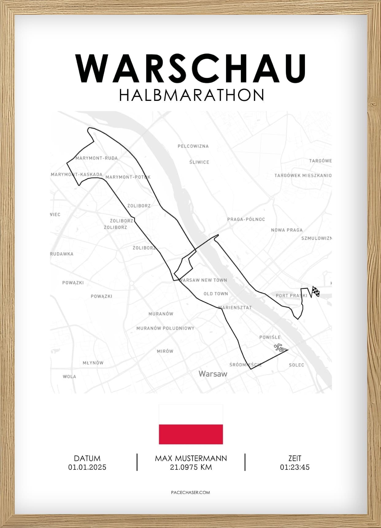 Warsaw Half Marathon Poster