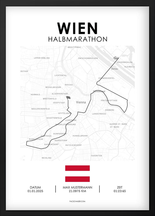 Halbmarathon Wien Poster