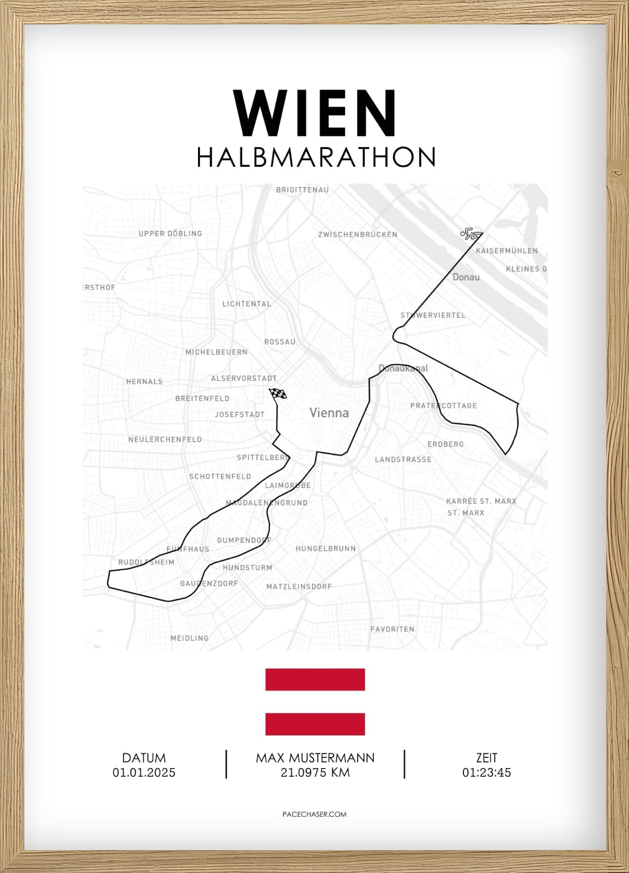 Halbmarathon Wien Poster