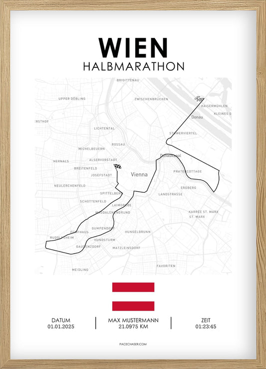 Halbmarathon Wien Poster