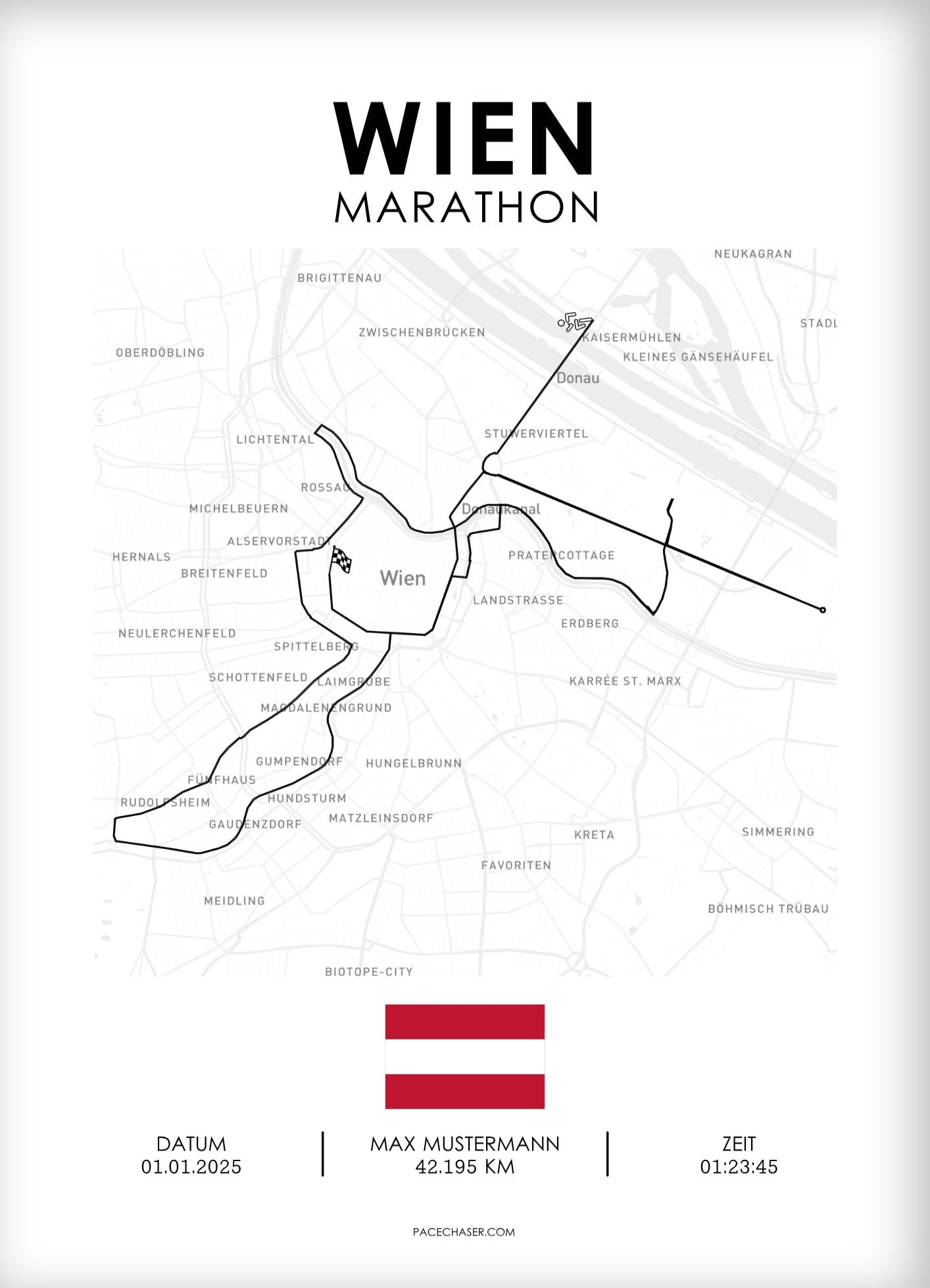 Vienna Marathon Poster