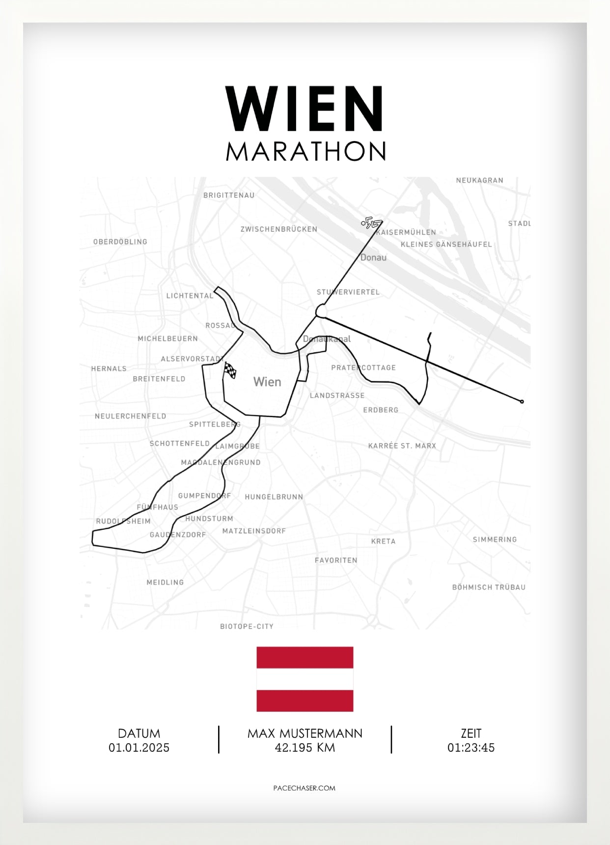 Vienna Marathon Poster