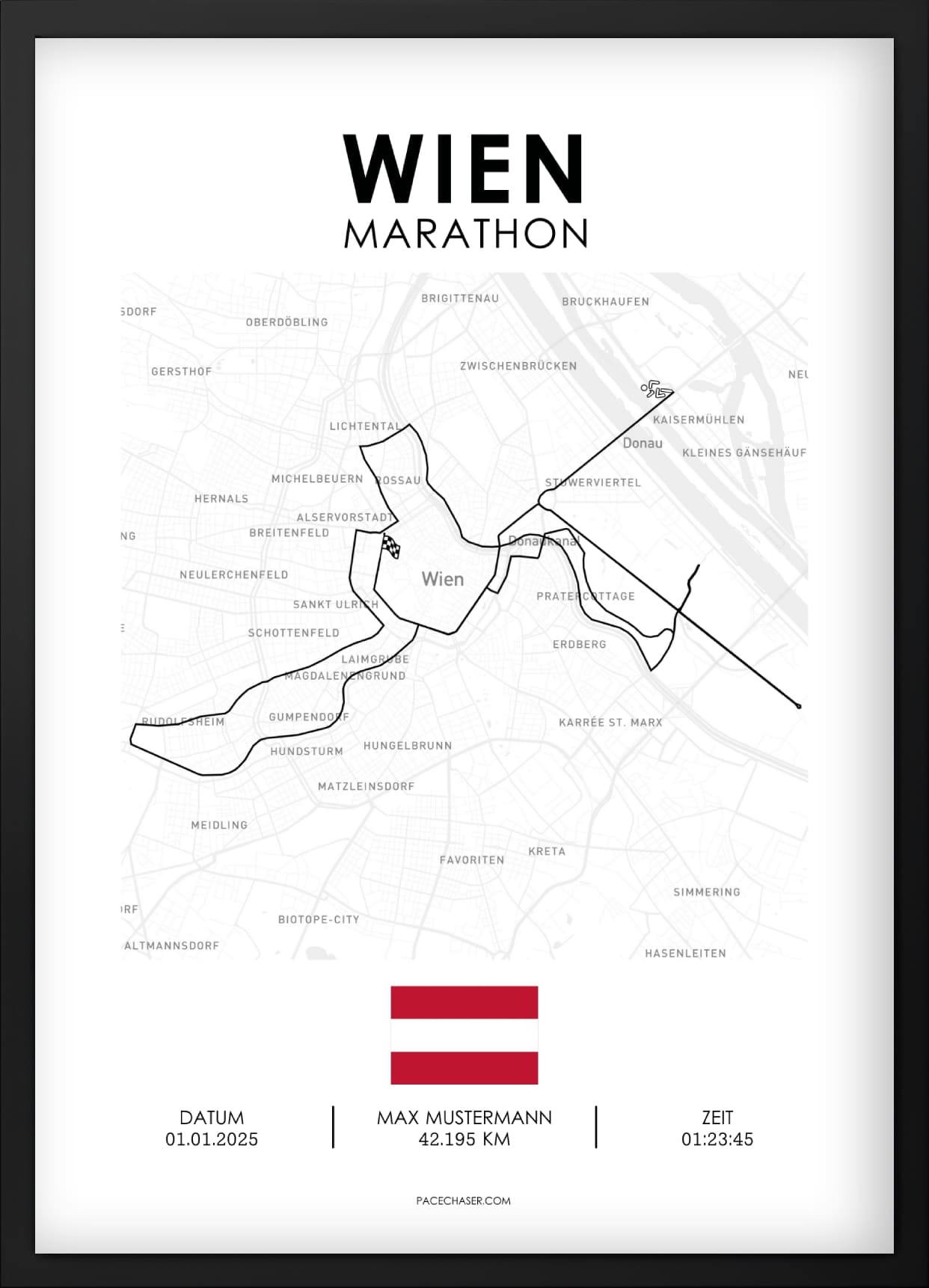 Marathon Wien Poster