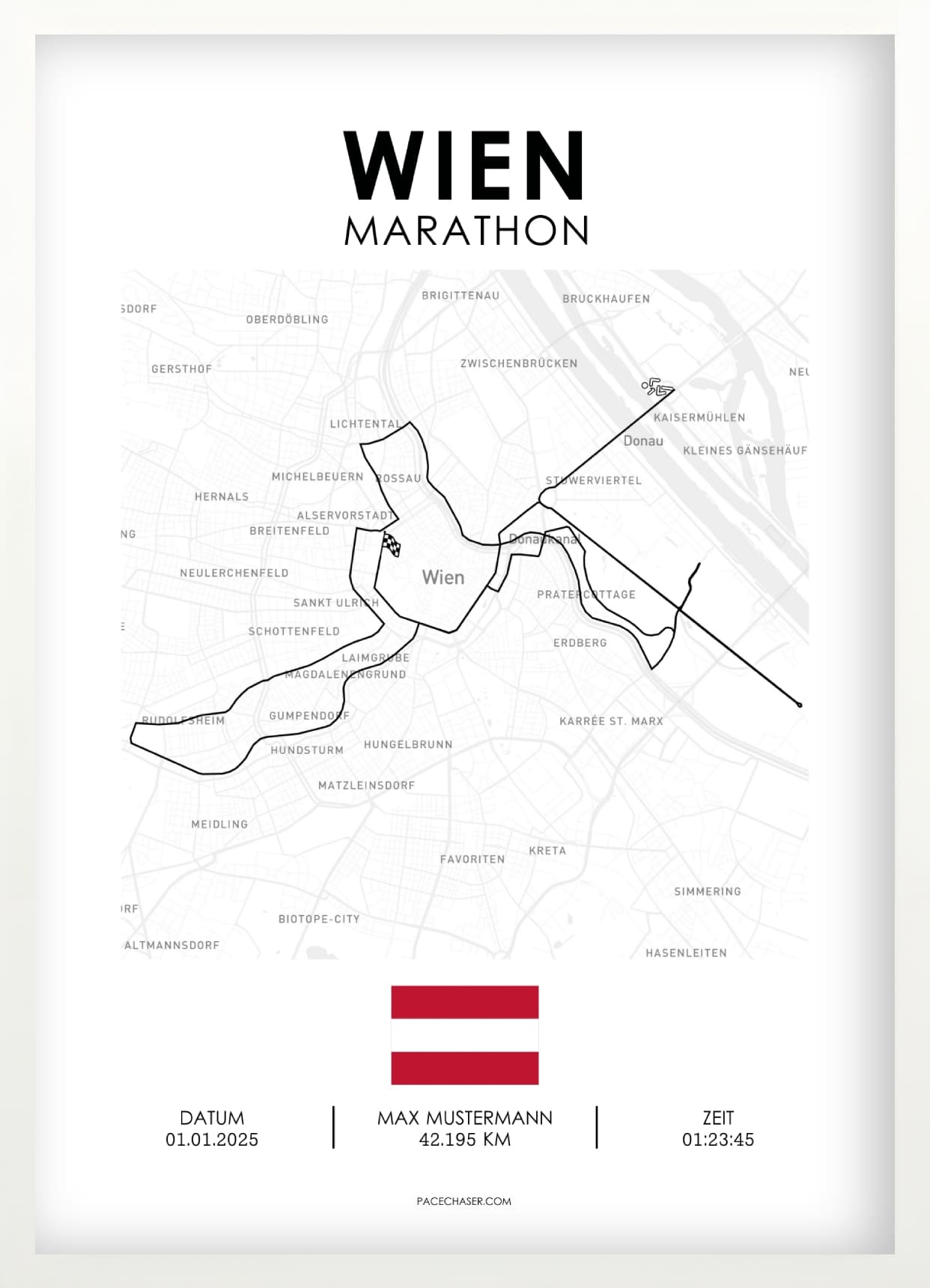 Marathon Wien Poster