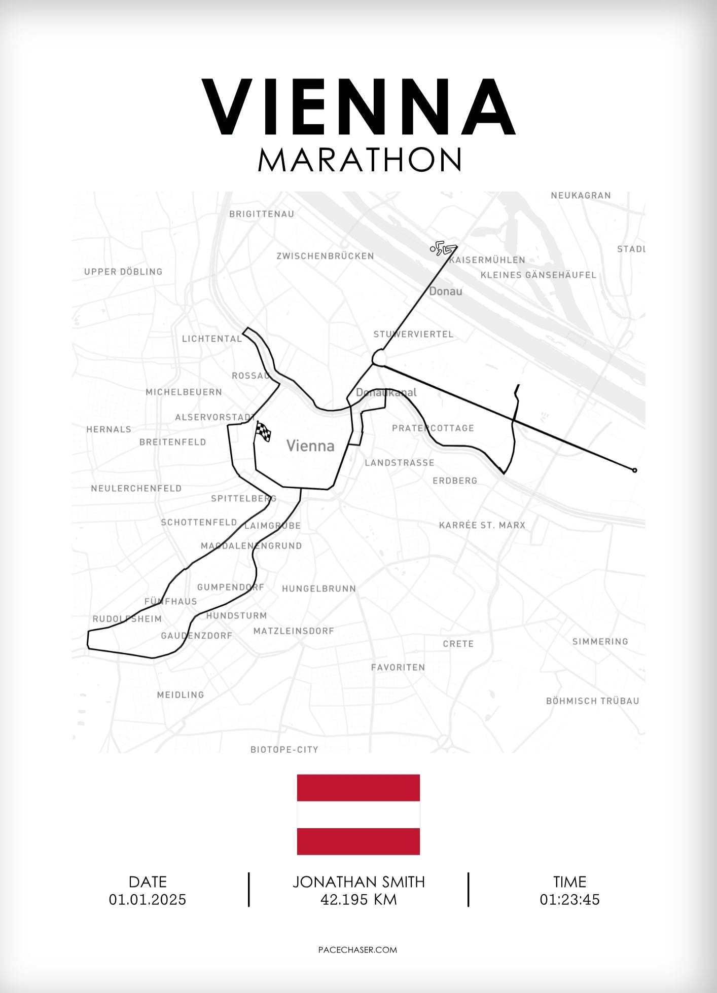 Vienna Marathon Poster