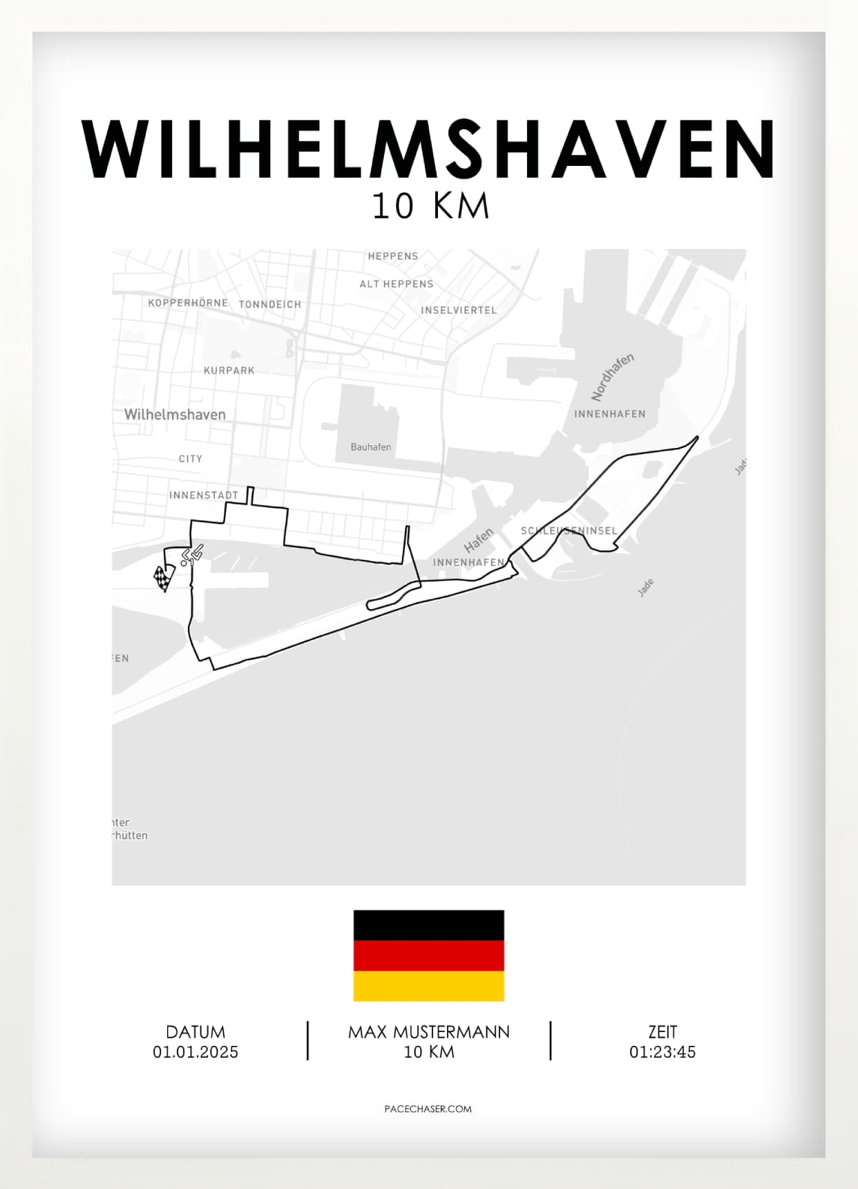 Wilhelmshaven / Gorch-Fock Run Poster