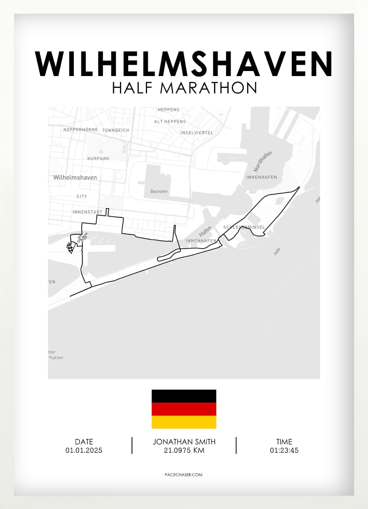 Wilhelmshaven / Gorch-Fock Run Poster