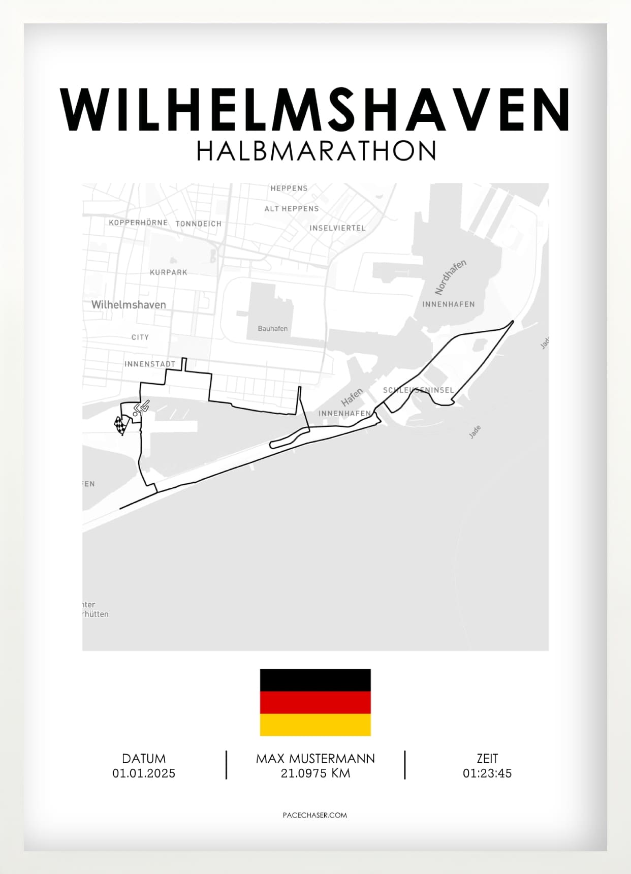 Wilhelmshaven / Gorch-Fock Run Poster