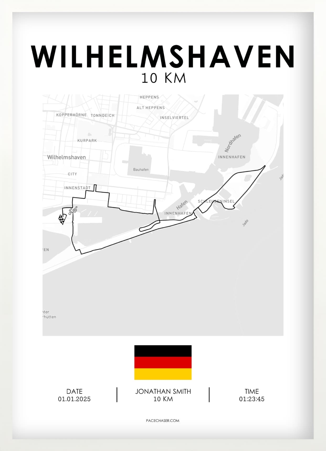 Wilhelmshaven / Gorch-Fock Run Poster