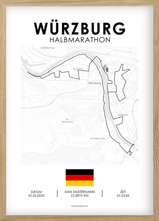 Würzburg Half Marathon Poster