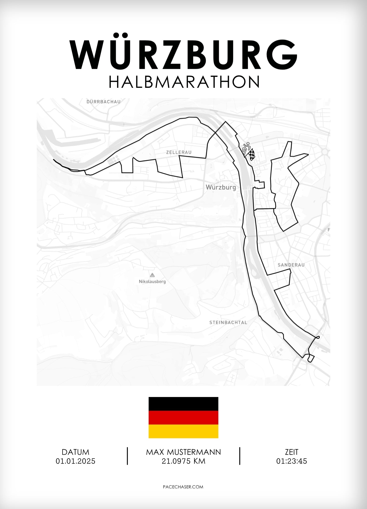 Würzburg Half Marathon Poster