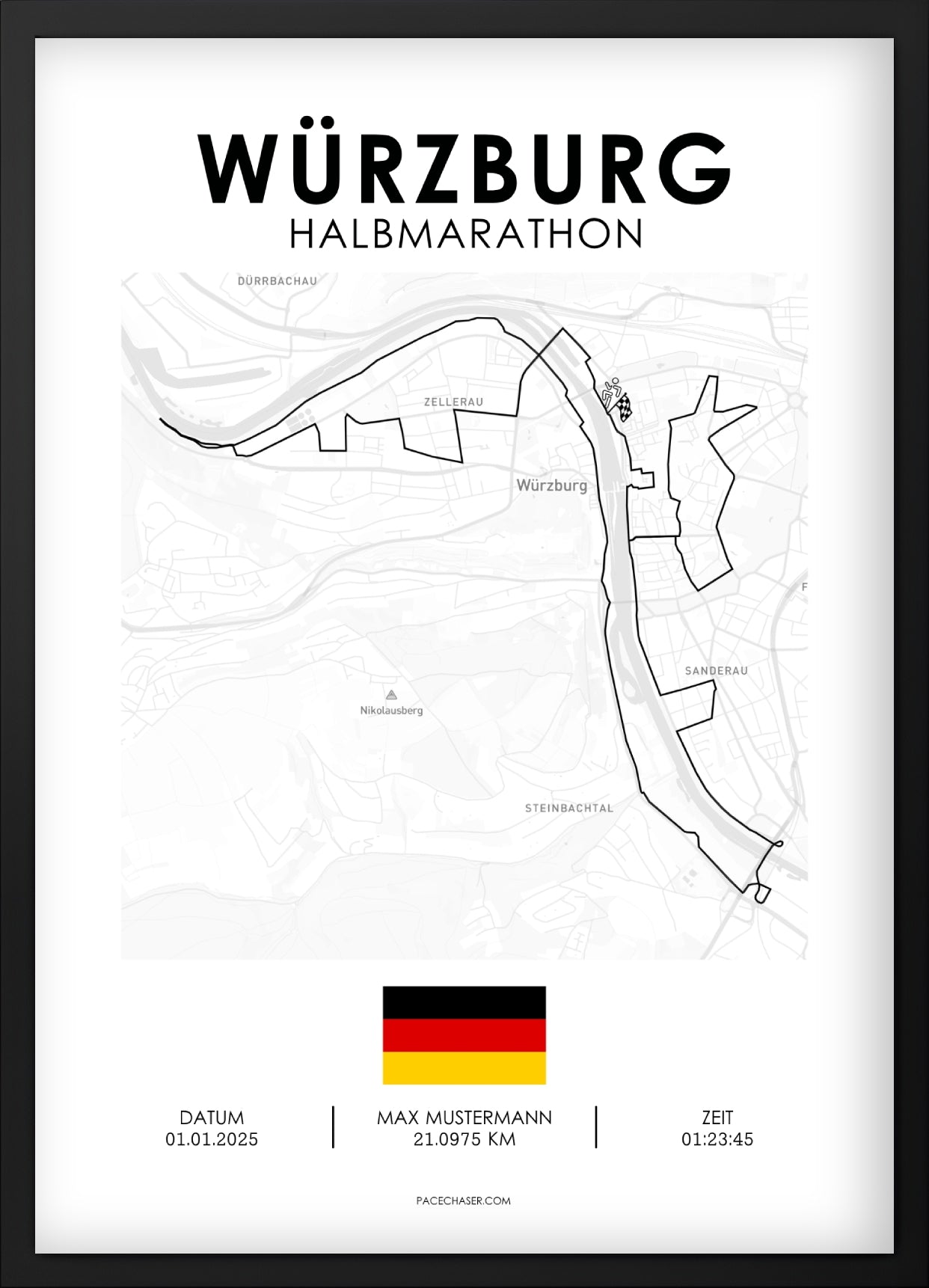 Würzburg Half Marathon Poster