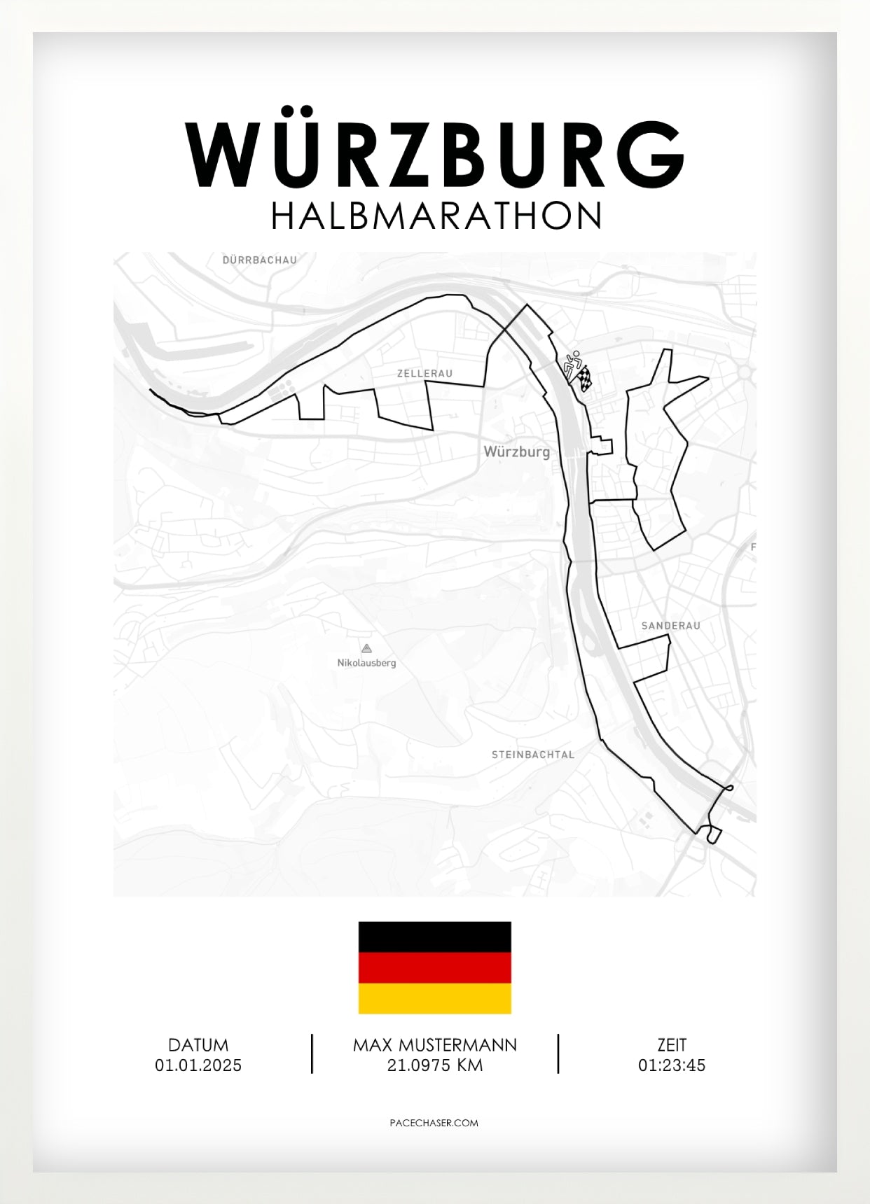 Würzburg Half Marathon Poster