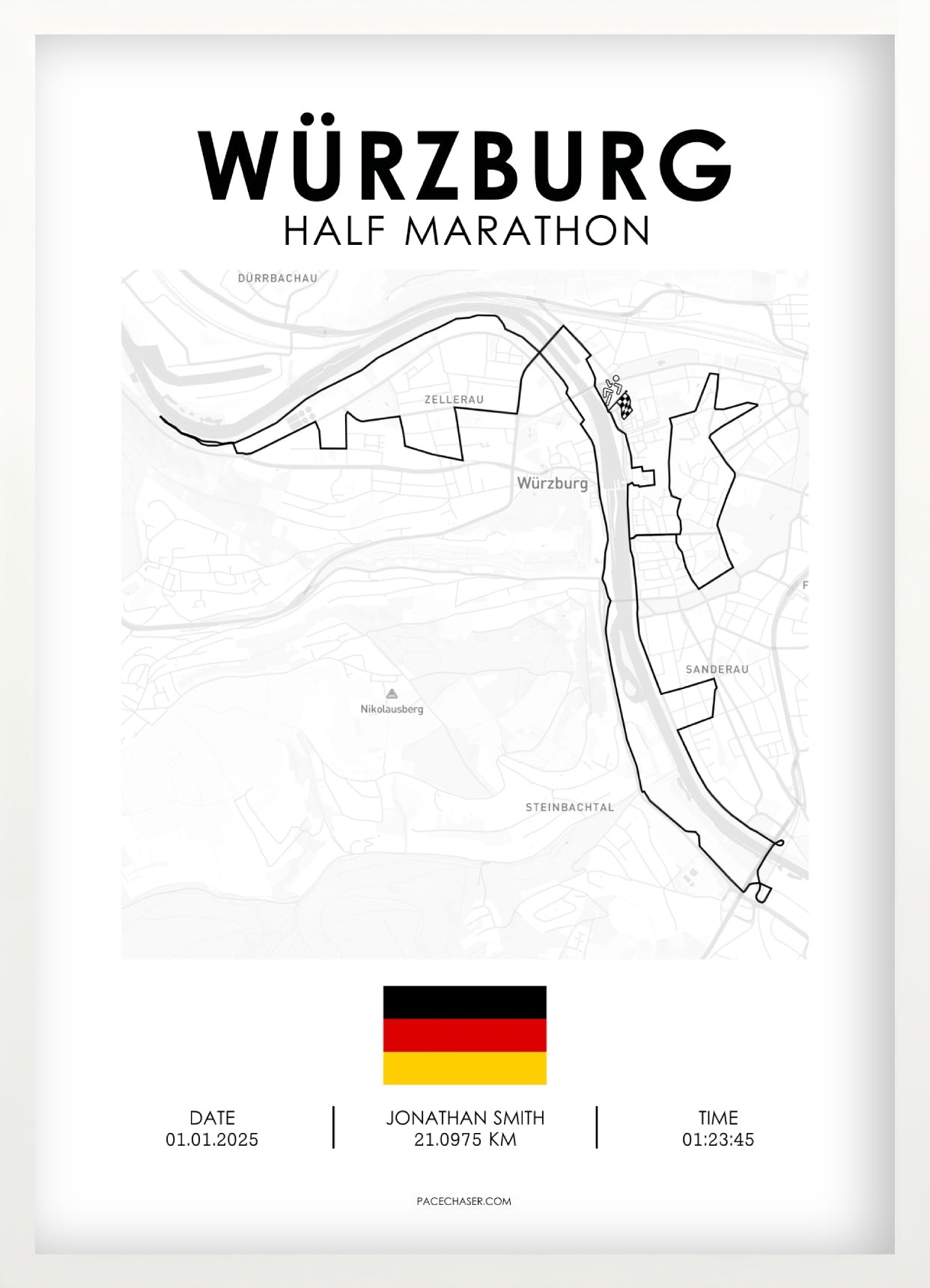 Würzburg Half Marathon Poster