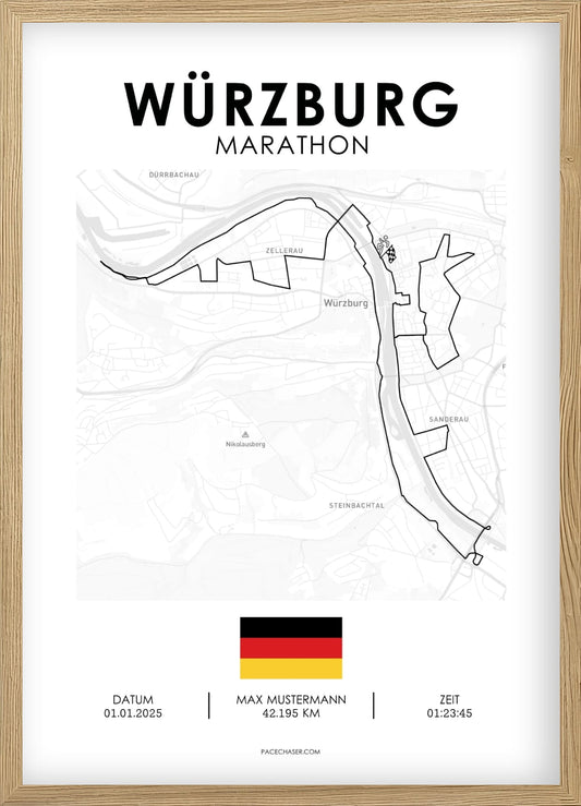Würzburg Marathon Poster