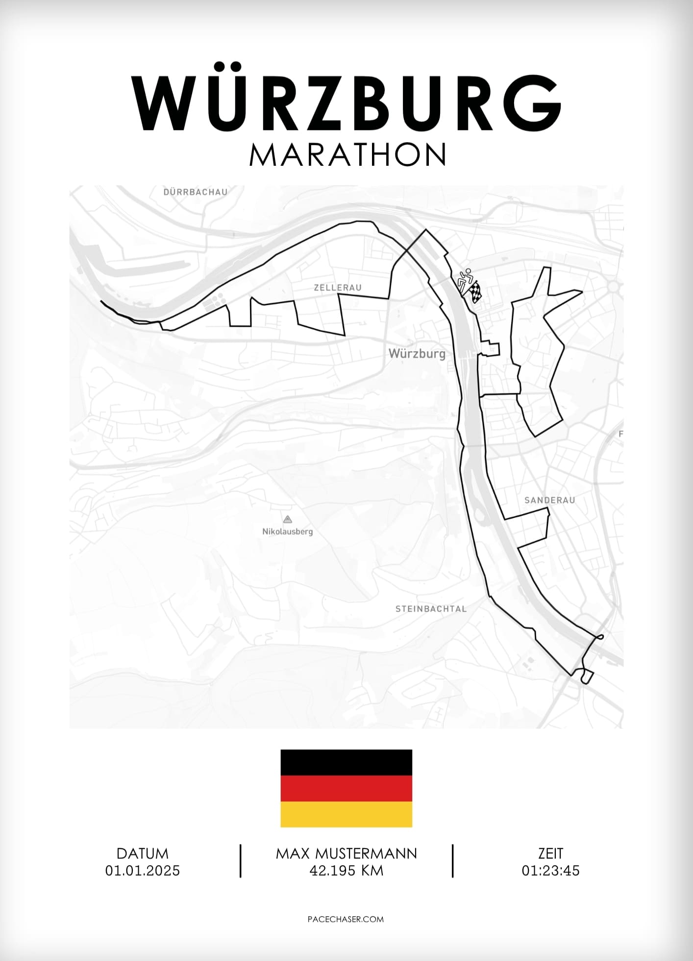 Würzburg Marathon Poster