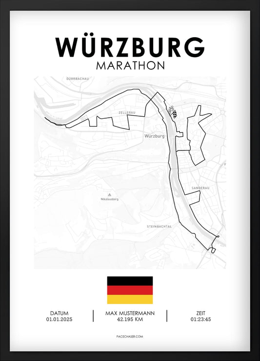Würzburg Marathon Poster