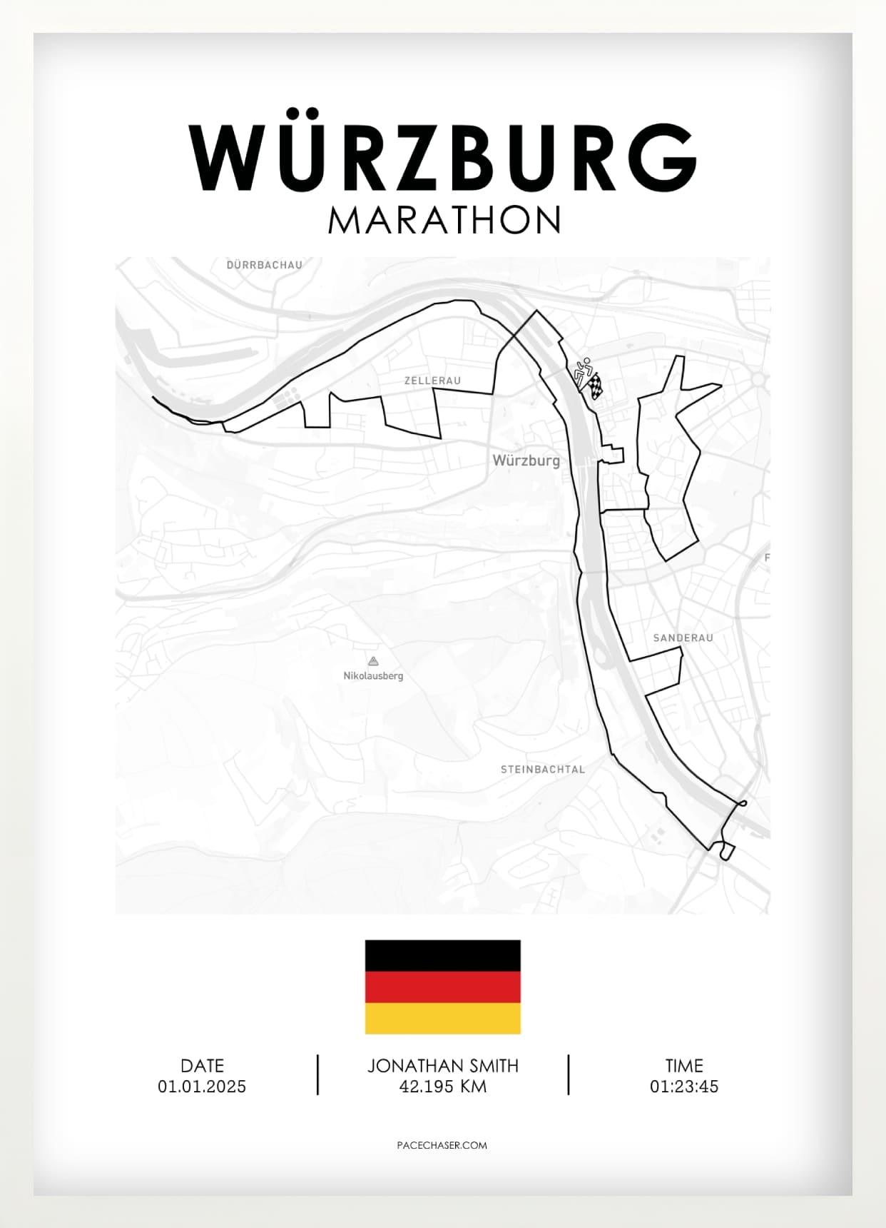 Würzburg Marathon Poster