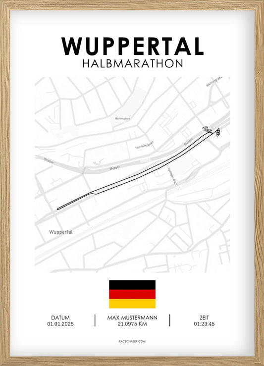 Wuppertal / Suspension Railway Run Poster