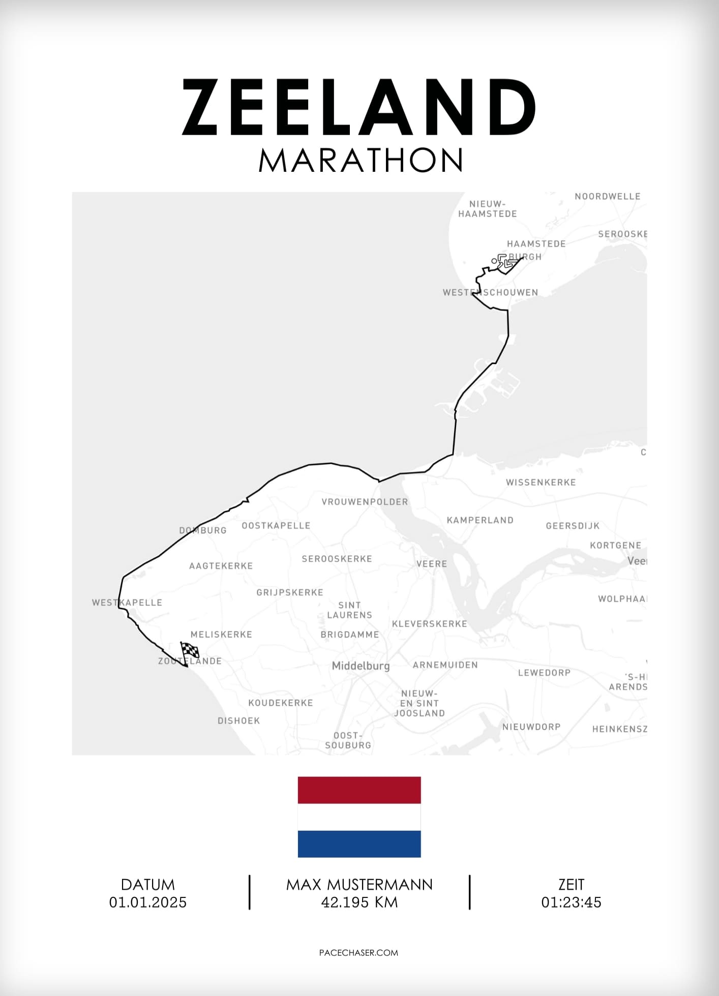 Marathon Zeeland Poster (ab 2025)