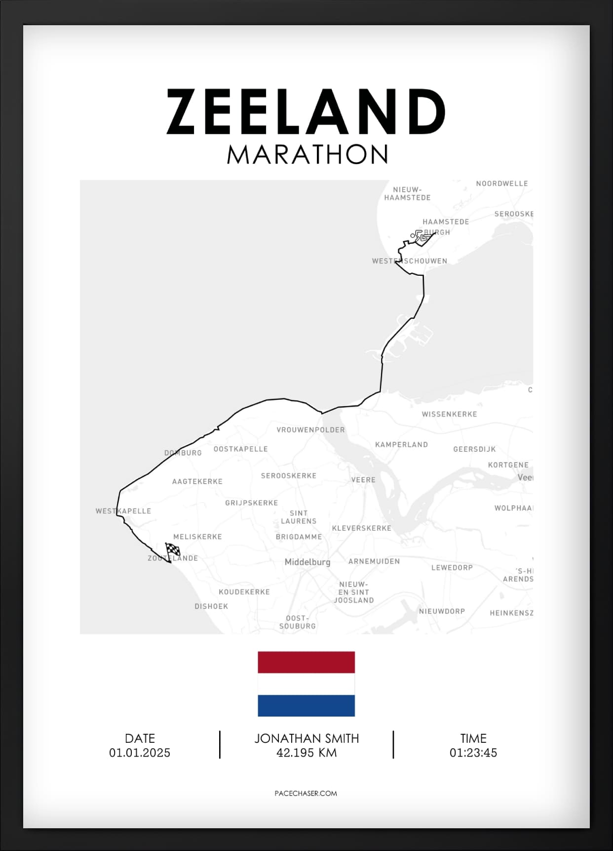 Marathon Zeeland Poster (ab 2025)