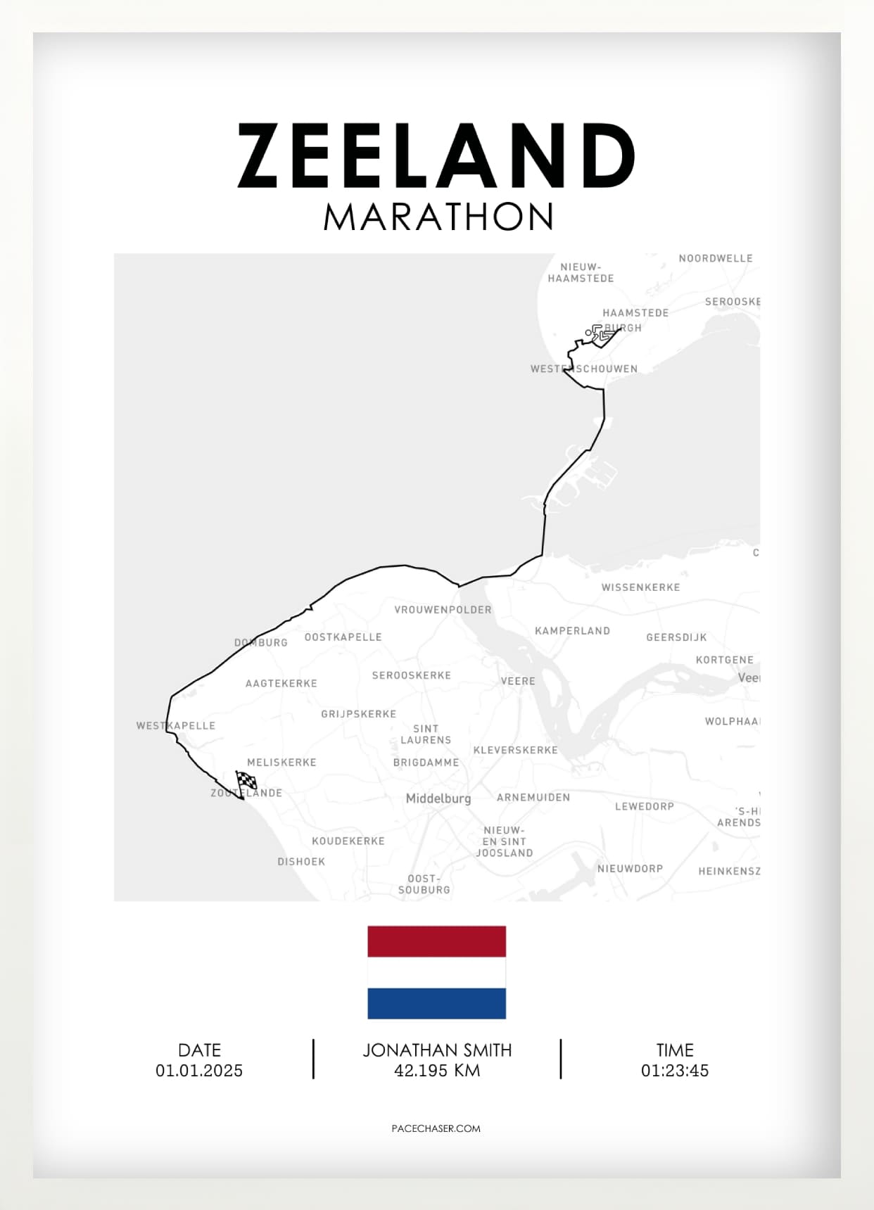 Marathon Zeeland Poster (ab 2025)