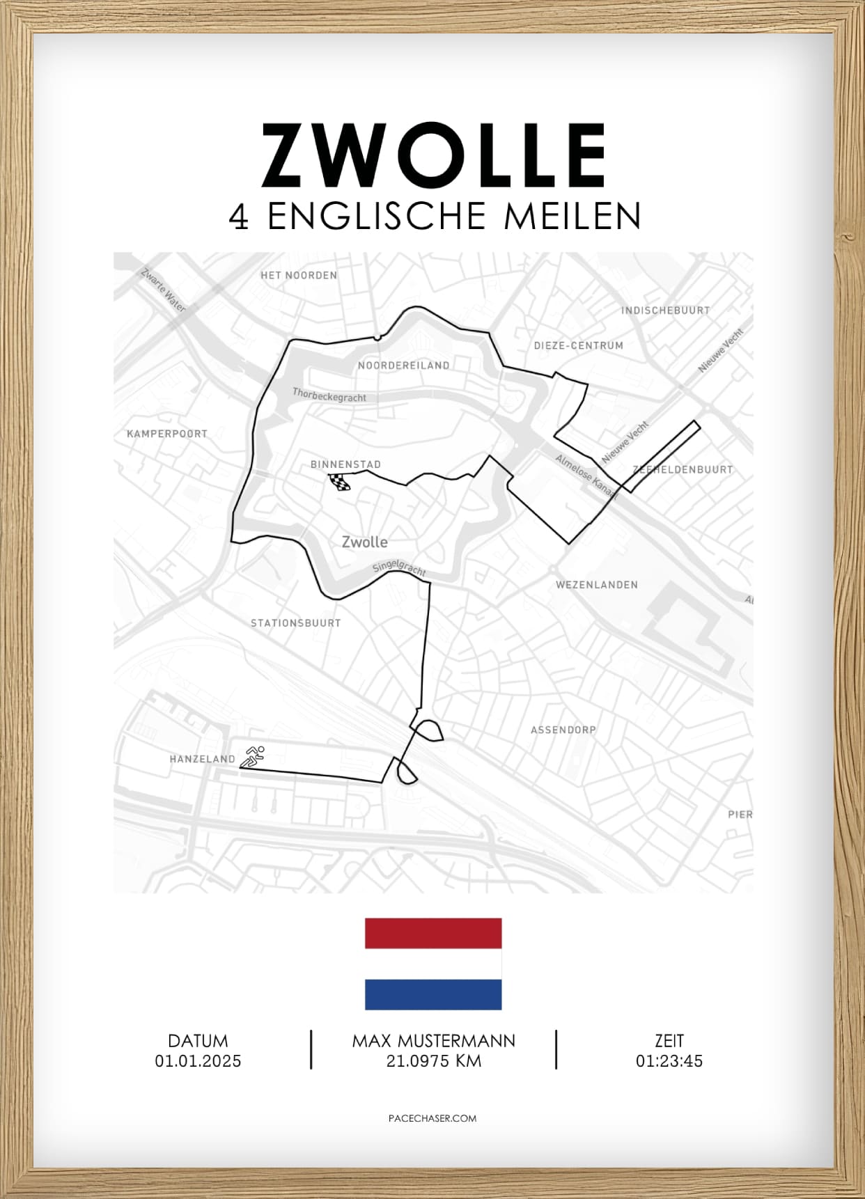 Zwolle Running Poster