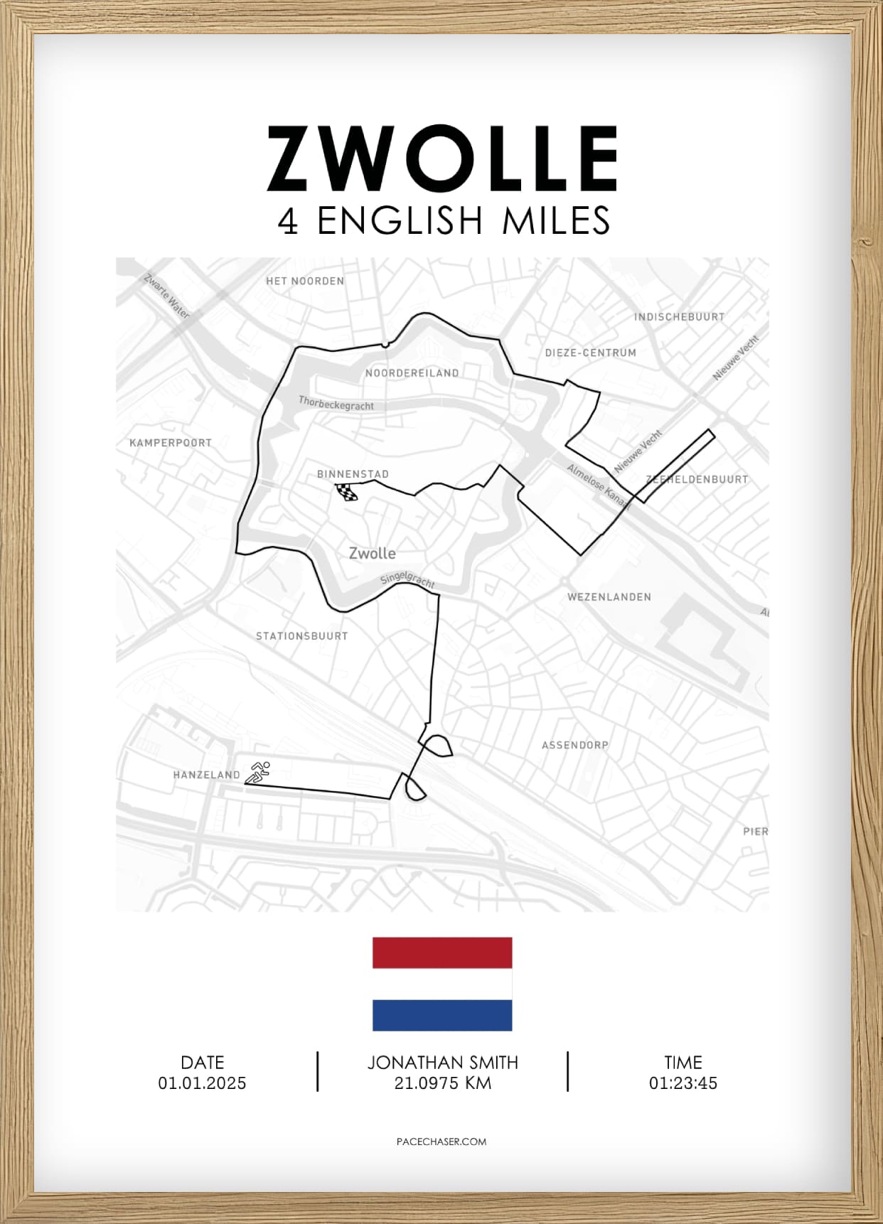 Zwolle Running Poster