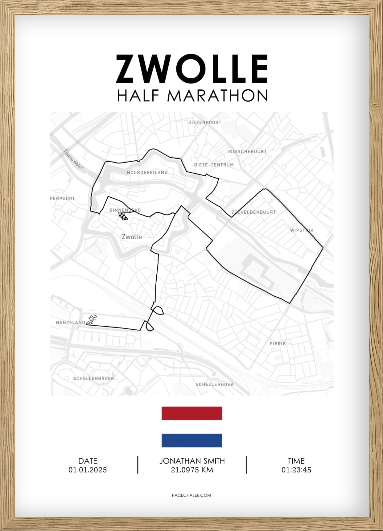 Zwolle Running Poster