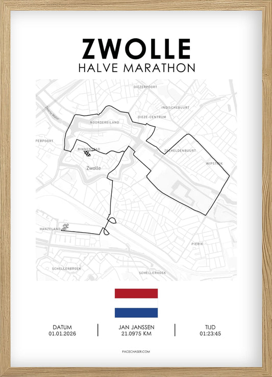 Zwolle Running Poster