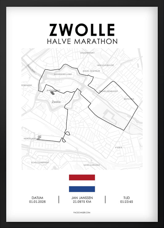 Zwolle Running Poster